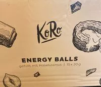 Mängden socker i Energy balls noisette