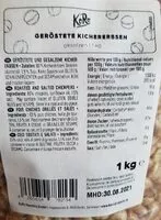 Mängden socker i Geröstete Kichererbsen