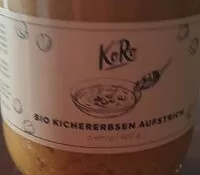 Mängden socker i Bio Kichererbsen Aufstrich