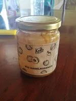 Mängden socker i Purée de noisette KORO