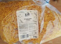 Mängden socker i Bio Mais-Reis Fusilli