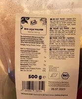 Mängden socker i Acai powder