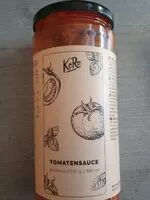 Mängden socker i Koro Tomatensauce Basilikum
