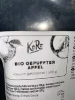 Mängden socker i Bio gepuffter Apfel