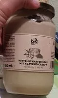 Mängden socker i Mittelscharfer Senf mit Abgabendicksaft