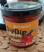 Mängden socker i DipDip Hurra Bio-Aufstrich Tomate & Grillgemüse
