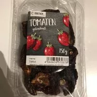 Mängden socker i Tomaten getrocknet