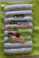 Mängden socker i Vegetarische Mini-Bratwurst