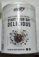 Mängden socker i Milk chocolate crispie