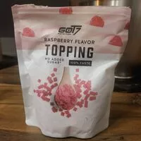 Mängden socker i Rasberry Flavor Topping