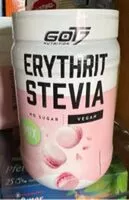 Mängden socker i Erythrit Stevia