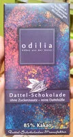 Mängden socker i Odilia Dattel Schokolade