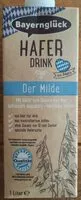 Mängden socker i Hafer Drink - Der Milde