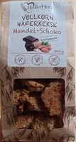 Mängden socker i Vollkorn Haferkekse Mandel+Schoko