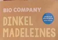 Mängden socker i Dinkel Madeleines