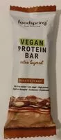 Mängden socker i Vegan protein bar Roasted Peanut