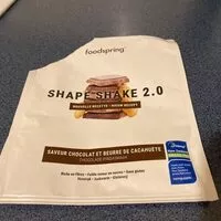 Mängden socker i Shape Shake 2.0 saveur chocolat et beurre de cacahuète