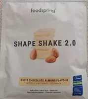Mängden socker i Shape Shake 2.0 White Chocolate Almond