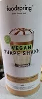 Mängden socker i Vegan shape shake