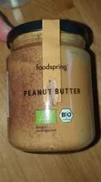 Mängden socker i Foodspring peanut butter