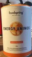 Mängden socker i Energy Aminos