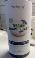 Mängden socker i Vegan Shape Shanke