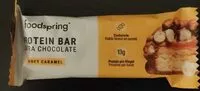Mängden socker i Protein bar sort caramel