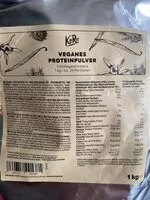 Mängden socker i Protéine vegan en poudre à la vanille