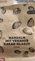 Mängden socker i Chocolate-coated almonds