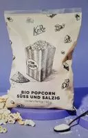 Mängden socker i Bio popcorn session und salzig