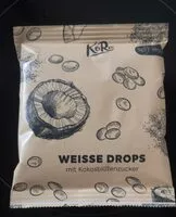 Mängden socker i Pépites de beurre de cacao au sucre de coco