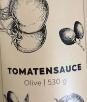 Mängden socker i Tomatensauce Olive