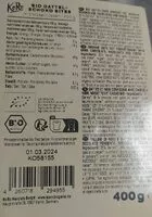 Mängden socker i Dattel school bio