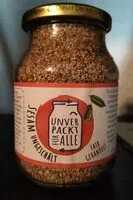 Mängden socker i Sesam ungeschält