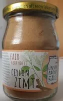 Mängden socker i Ceylon-Zimt