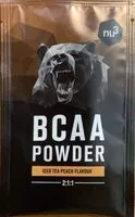 Mängden socker i BCAA Powder iced tea peach