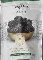 Mängden socker i Dattel Ajwa