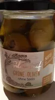 Mängden socker i Grüne Oliven ohne Stein