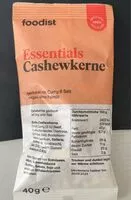 Mängden socker i Essentials Cashewkerne