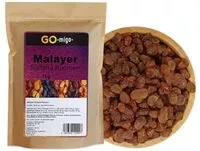 Mängden socker i Rosinen, Malayer