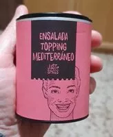 Mängden socker i Ensalada topping mediterráneo