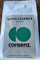 Mängden socker i Gipfelstürmer Kaffee