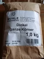 Mängden socker i Dinkel ganz