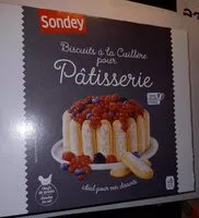 Mängden socker i Biscuit à la cuillère pour pâtisserie