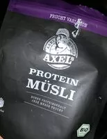 Mängden socker i Protein müsli
