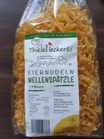 Mängden socker i Eiernudeln Wellenspätzle