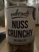 Mängden socker i Nuss Crunchy