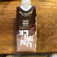 Mängden socker i UNMILK Veganer Protein Shake, Caffé Hafer glutenfrei