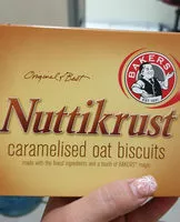 Mängden socker i Nuttikrust