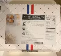 Mängden socker i Butter, croissants